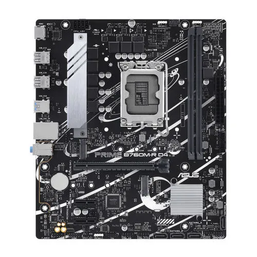 Placa Asus Prime B760m-r D4 Intel1700 2ddr4 HDMI 64GB