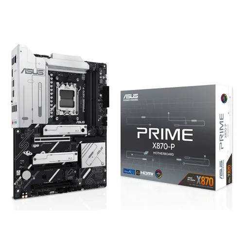 Placa Asus Prime X870-p AMD AM5 4ddr5 HDMI Pcie5.0 2sata3 Usb2.0 ATX