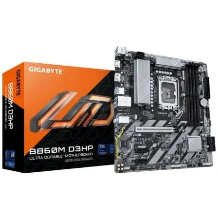 Placa Gigabyte B860m D3hp Intel1851 4ddr5 2pcie3.0 4sata3 Usb3.2 Matx - foto 2