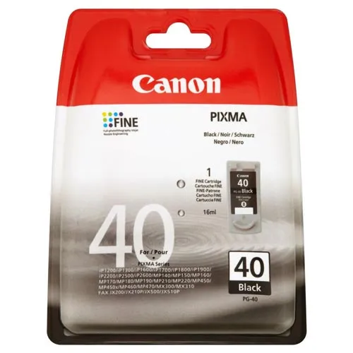 Tinta Canon Pg-40 Negro