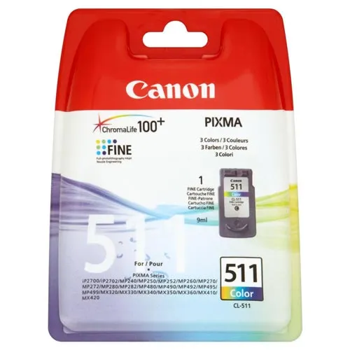Tinta Canon Cl511 Tricolor C/m/y