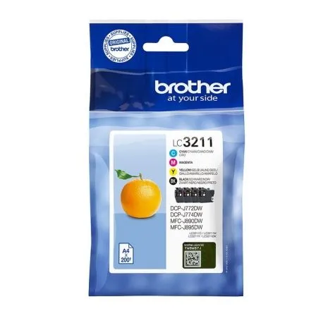 Tinta Brother Lc-3211val Pack 4 Cart - foto 2