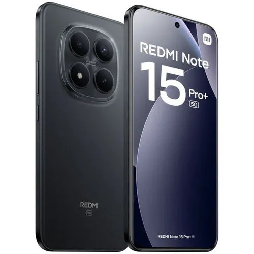 Smartphone Xiaomi Redmi Note 15 Pro+ 5G 6,83" 8GB RAM 256GB ROM Black