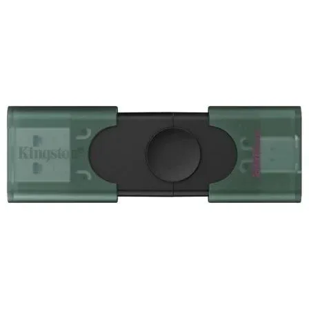 Pendrive Kingston 256GB Usb3.2 Duog2 Type-c Y Type-a Negro - foto 2