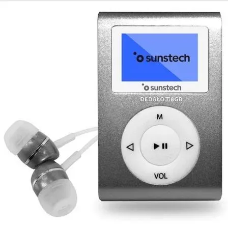 Mp3 Sunstech Dedalo III 1.1" 8GB FM Gris - foto 2