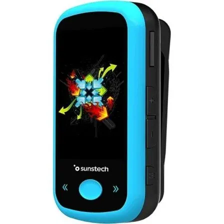 Mp4 Sunstech Ibizabt 1.8" 8GB FM Bluetooth Azul - foto 2