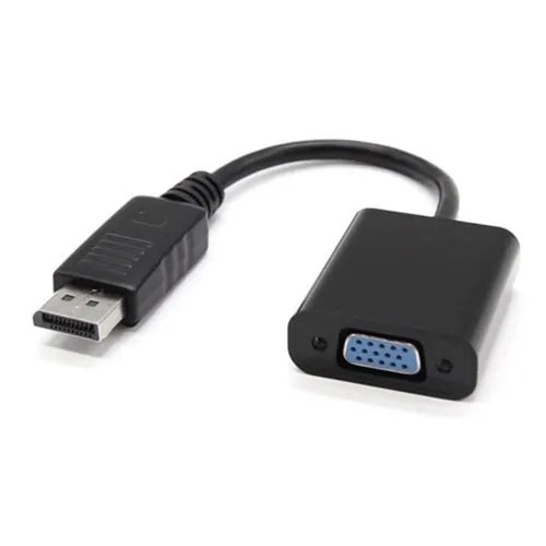 Nanocable Conversor Nano Cable Displayport/m - Vga/h 0.15m Negro