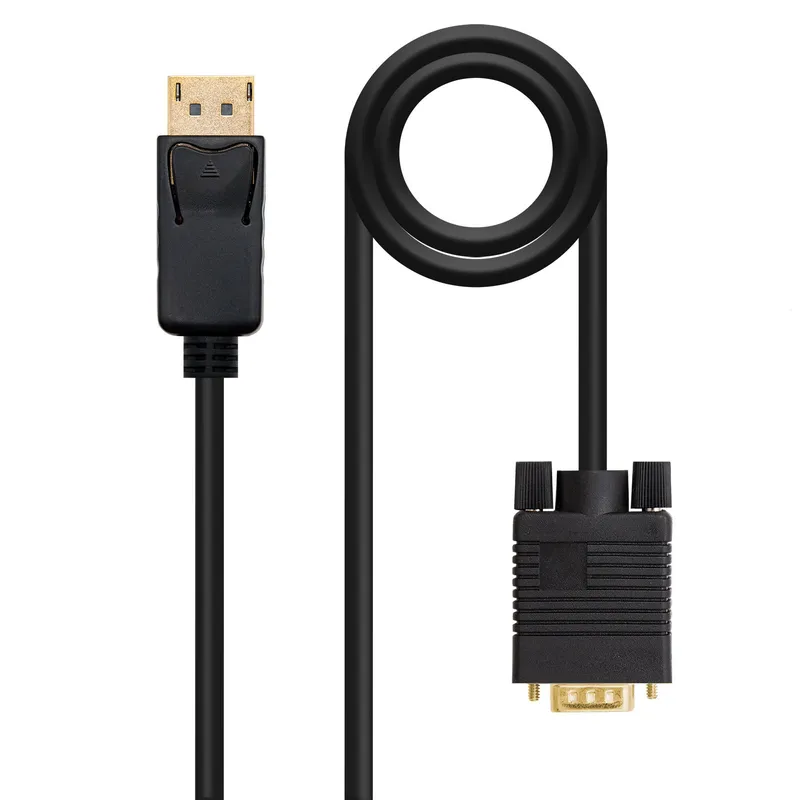 Nanocable Conversor Nano Cable Displayport/m - Vga/m 2.0m Negro - foto 3