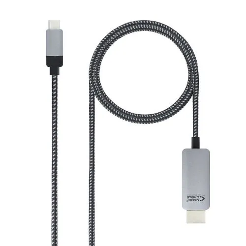 Nanocable Conversor Nano Cable Usb-c/m - Hdmi/m 1.8m Negro