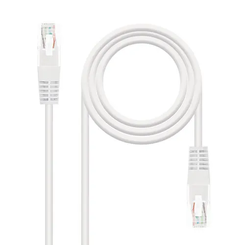 Nanocable Latiguillo/cable RED Nano Calbe RJ45 Cat.6 UTP Awg24 0.25m Blanco