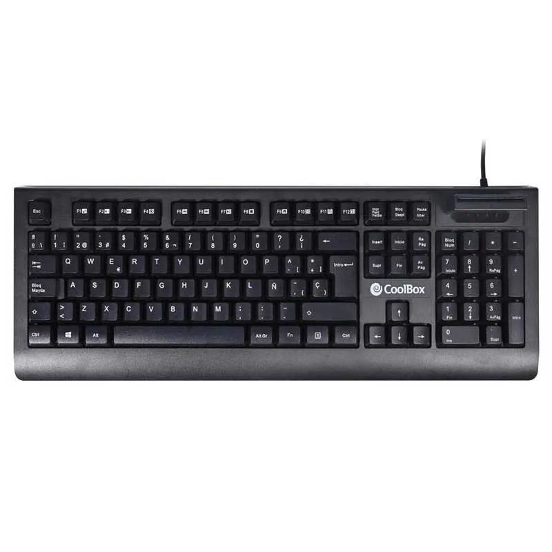 Teclado Coolbox USB Dnie CON Lector - foto 2