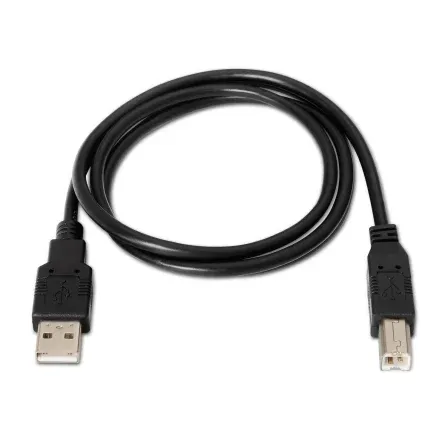 Cable USB Aisens Usb2.0 A/m - B/m 1.8m Negro Impresora - foto 3