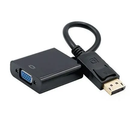 Conversor Aisens Displayport/m - Vga/h 0.15cm Negro - foto 3