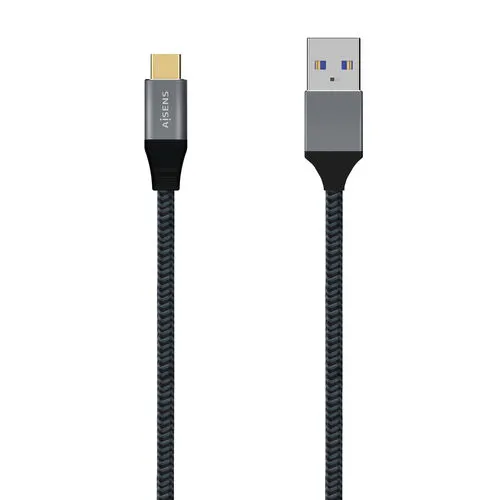 Cable USB Aisens Usb3.1 A/m - Usb3.1 C/m 1.0m Gris
