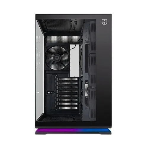 Caja Semitorre/atx NOX Galaxy S/fuente Usb3.0 Negra Argb C/ventana-frontal