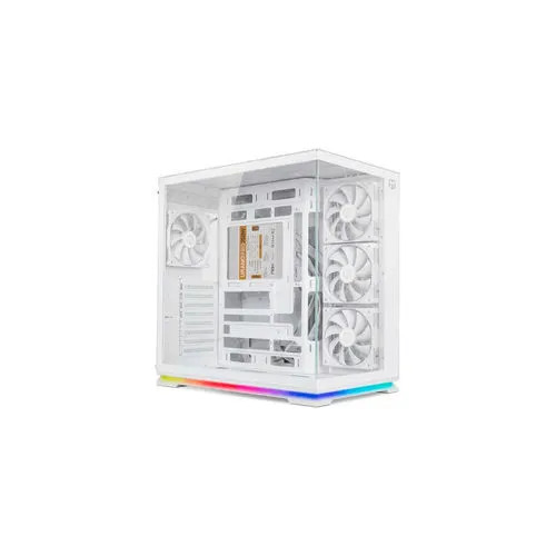 Caja Semitorre/atx NOX Galaxy S/fuente Usb3.0 Blanca Argb C/ventana-frontal