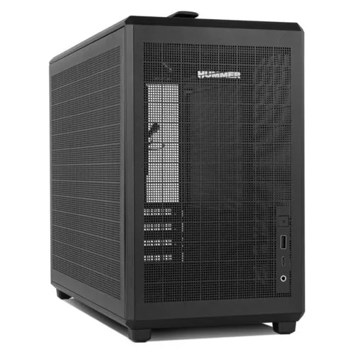Caja Minitorre/micro-atx NOX Refresh S/fuente Usb3.2-type C Negra