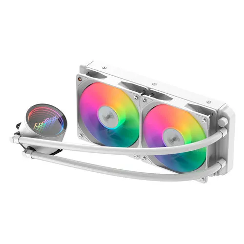 Refrigeracion Liquida CPU Coolbox Infinite Liquid 240 Blanco Argb