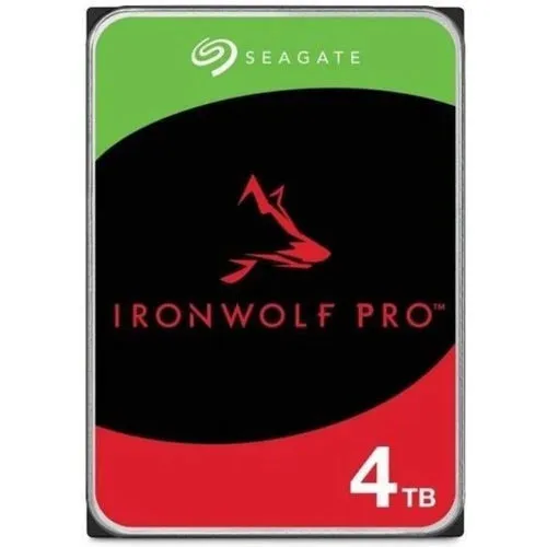 Disco Duro HDD SEAGATE NAS 3.5" 4TB 7200RPM 256MB SATA3 IRONWOLF PRO