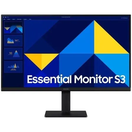 MONITOR PROFESIONAL SAMSUNG S3 S24D300GAU 24"FHD 1920x1080 IPS 100HZ 5MS 1*HDMI 1*D-SUB NEGRO - foto 2