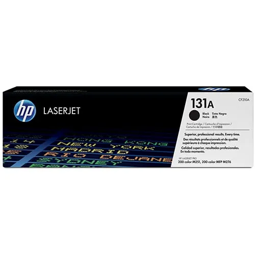Toner HP Cf210a Nº131a Negro 1.600pag