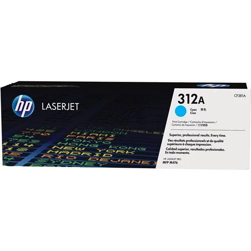 Toner HP Cf381a Nº312a Cian 2.700pag