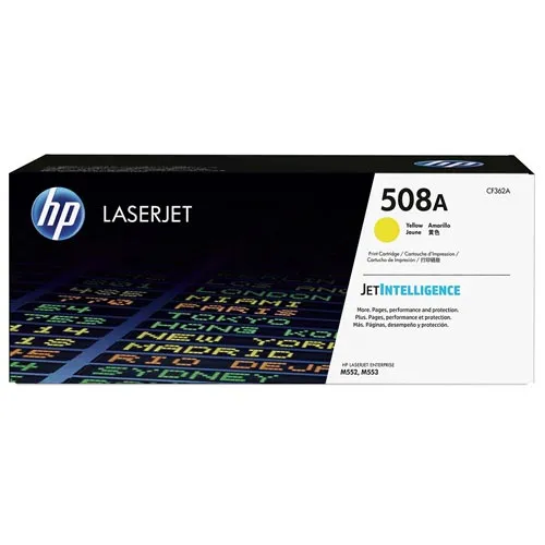 Toner HP Cf362a Nº508a Amarillo 5.000pag