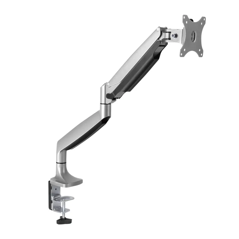 SOPORTE DE MESA MONITOR/TV Giratorio e Inclinable 1 Brazo 13-32 PLATA TOOQ DB3032TNR-S - foto 2