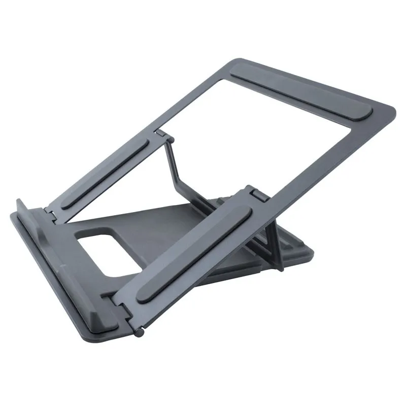 Soporte Sobremesa Ajustable para Portatil Gris Coolbox Coo-atril-02