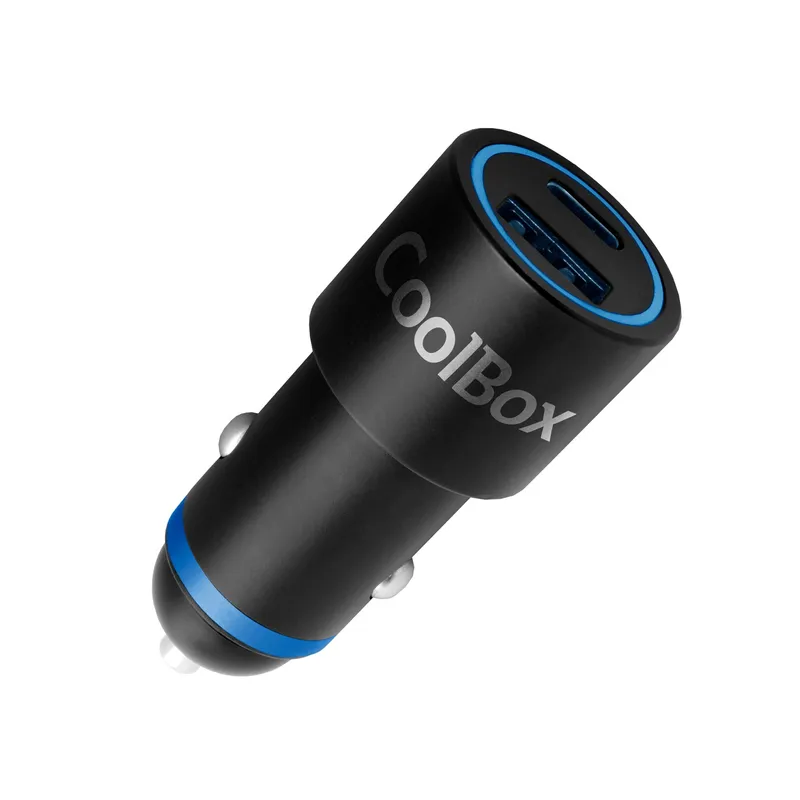 Cargador USB Coolbox Coche 48W Usb-a/usb-c Coo-cuc-48ca