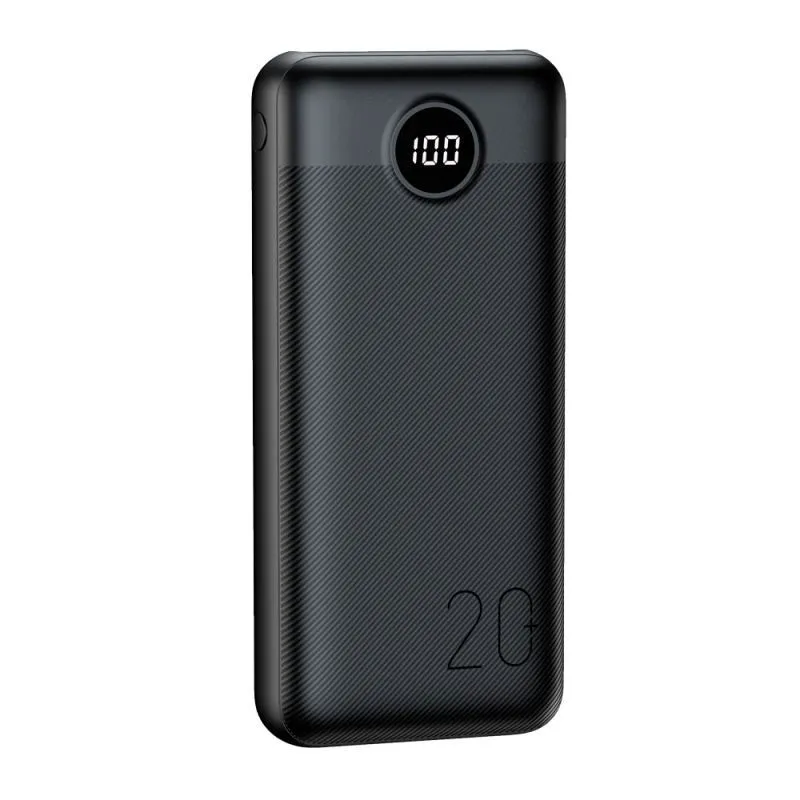 Cargador Powerbank Veger L20 20000MAH Pantalla Digital Vg-w2039pd-b
