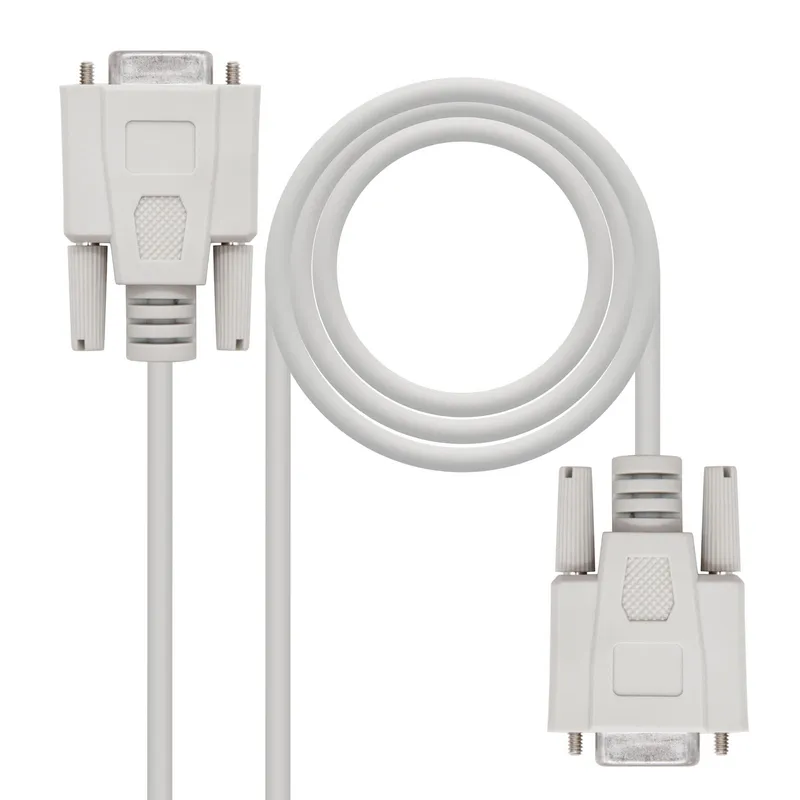 Cable Serie Null Modem Db9h-db9h 1.8 M Nanocable 10.14.0602