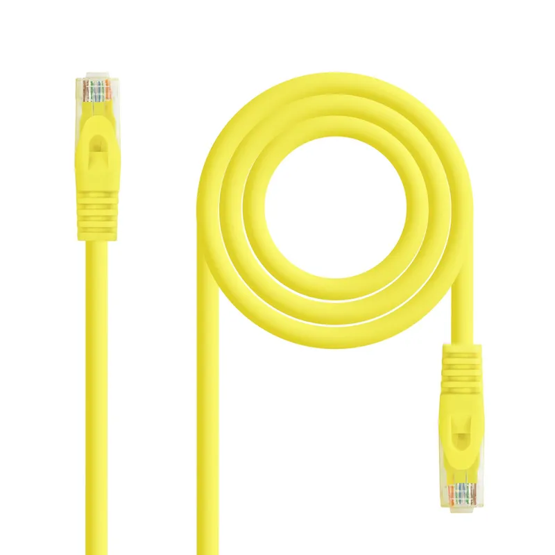 NANOCABLE CABLE RED LATIGUILLO RJ45 LSZH CAT.6A UTP AWG24 AMARILLO 0.5M NANOC 10.20.1800-Yu