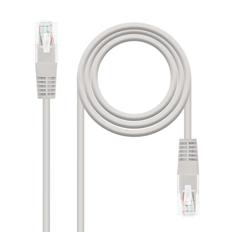 Cable RED Latiguillo RJ45 Cat.6 UTP Awg24 1.5 M Nanocable 10.20.0401-l150