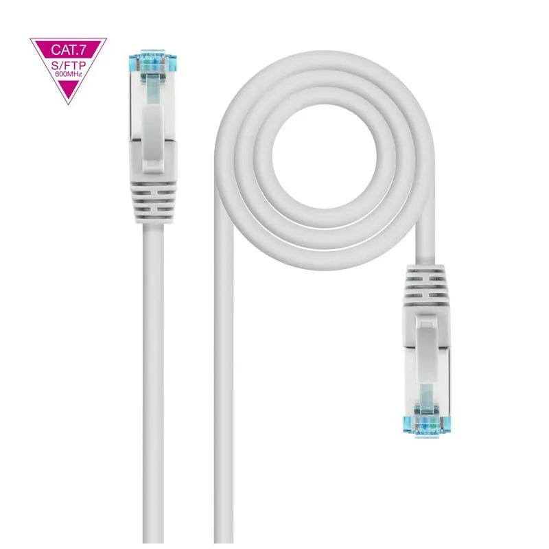 Cable RED Latiguillo RJ45 Lszh Cat.7 Sftp Awg26 Negro 3M Nanocable 10.20.1703 - foto 2