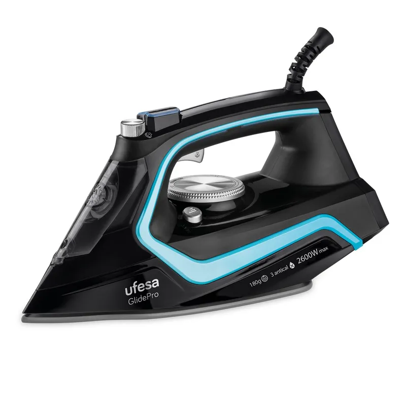 Pae Plancha Glide PRO Ufesa 80105140 Deposito 280ML Sistema Antical 3 EN 1