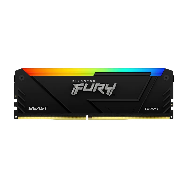 Memoria DDR4 16GB Pc4-25600 3200MHZ Kingston Fury Beast Cl16 RGB Kf432c16bb2a16