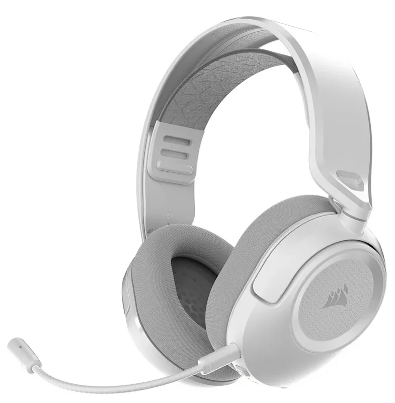 Auricular Corsair Stereo Corsair Hs35 V3 Wireless Gaming PC White Ca-9011402-ww
