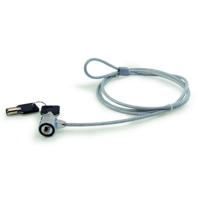 Cable Seguridad CON Llaves para Portatiles 1.5m Tooq Tqclkc0025