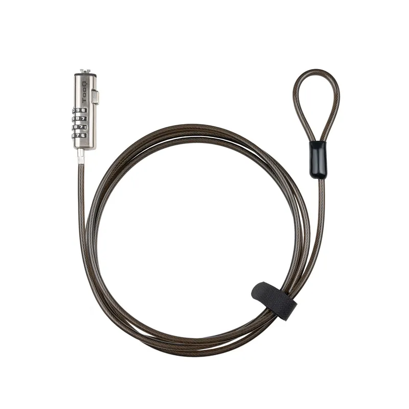 CABLE SEGURIDAD NANO 2.5x6MM COMBINACION PORTATIL TOOQ TQCLKC0035-G