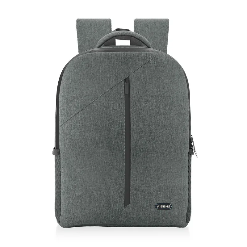 Bolsa Mochila Portatil 15.6 Premium Gris Aisens Asbg-bp084-gr