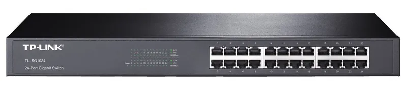 Switch Tp-link 24P Tl-sg1024 10/100/1000 Rack 19