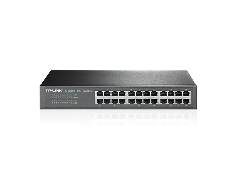 Switch Tp-link 24P Tl-sg1024d 10/100/1000 Rack - foto 2