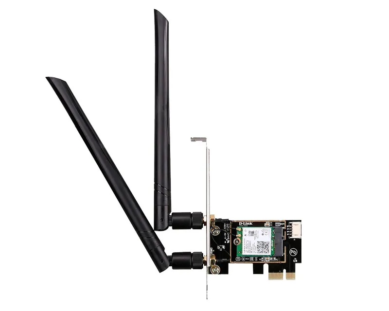 TARJETA INALAMBRICA PCIe D-LINK DWA-X582 WIFI6 BT5 2402Mbps 2.4/5Ghz 2ANT 5dBi