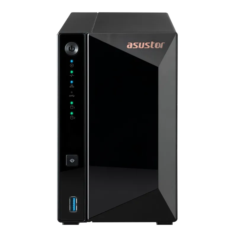 Unidad NAS Asustor As3302tv2 2HDSA 3.5/2.5 QC 1.7ghz 2gbddr4 WOW Usb3.2gen1