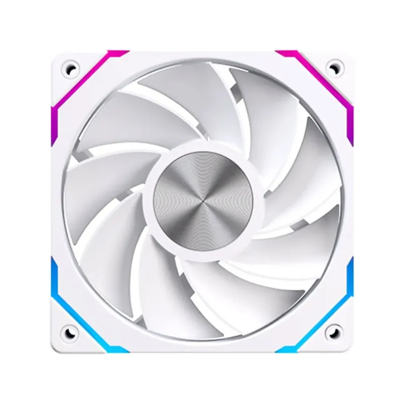 Ventilador Caja Adicional Einarex Ex12ci Argb Exfn-12cs21-b Negro 120MM Invertido