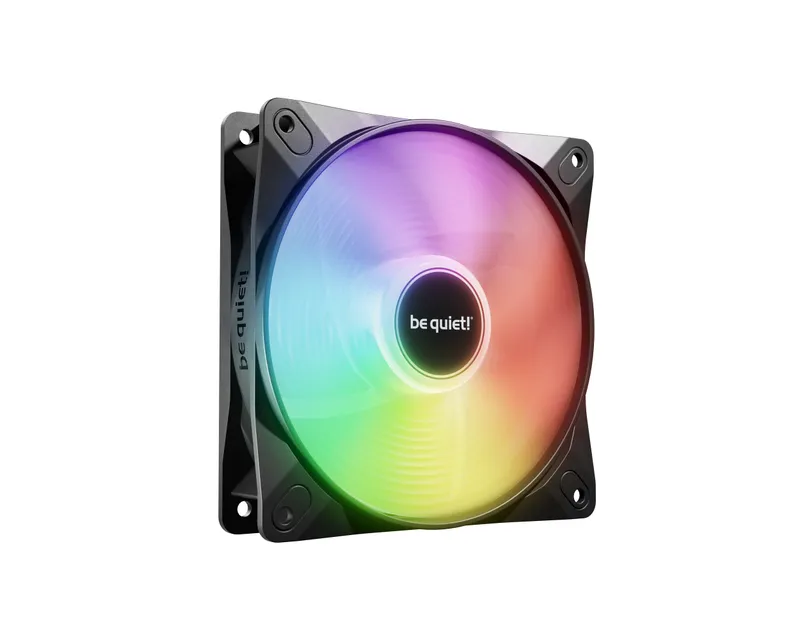 Ventilador Caja Adicional 12x12 BE Quiet Light Wings Lx120 Reverse Black
