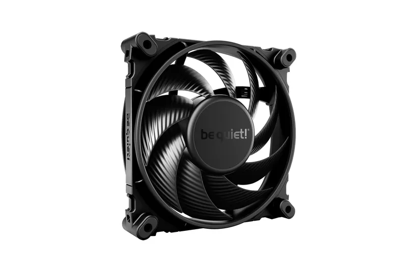 Ventilador Caja Adicional 12x12 BE Quiet Silent Wings 4 120 High-speed Black