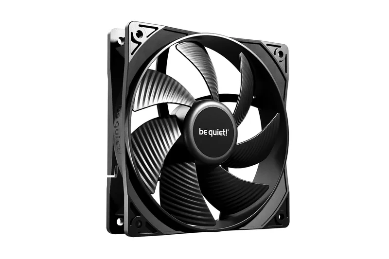 Ventilador Caja Adicional 12x12 BE Quiet Pure Wings 3 Black Triple Pack
