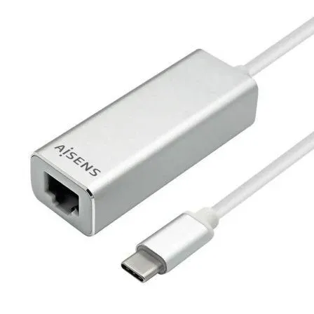 Adaptador RED Aisens USB 3.1 Gen1 Usb-cm Rj45h 1000MBPS 15CM A109-0341